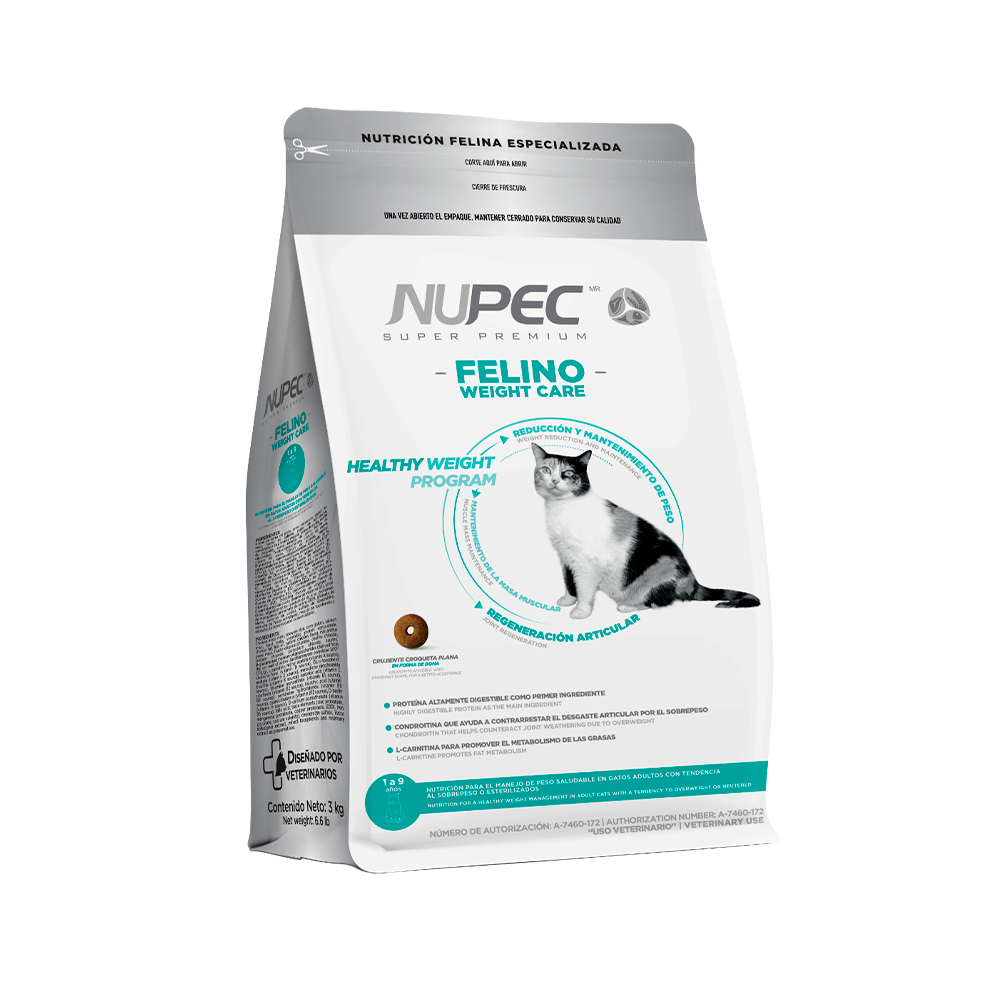 Nupec Alimento Weight Care Para Gato
